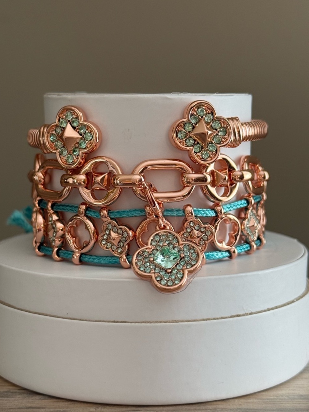 Bomb Party Spring Luxe Stacks “Clover Couture” Brand New!